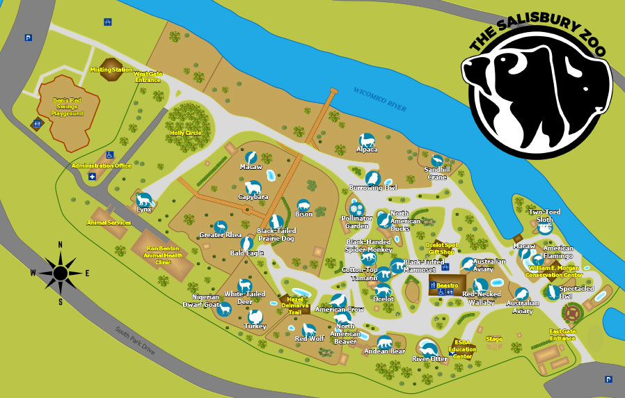 Zoo Map For Web